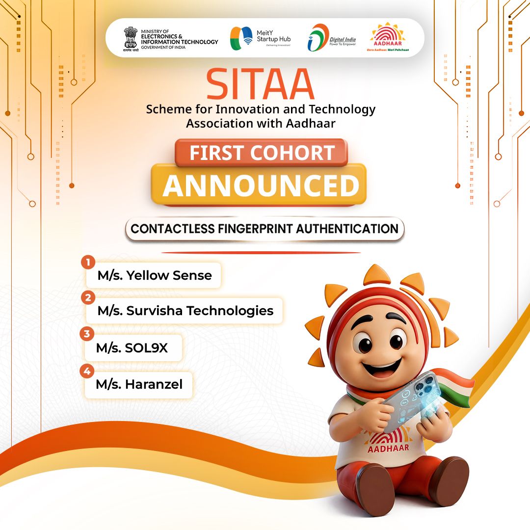 SITAA Contactless Fingerprint Authentication Cohort